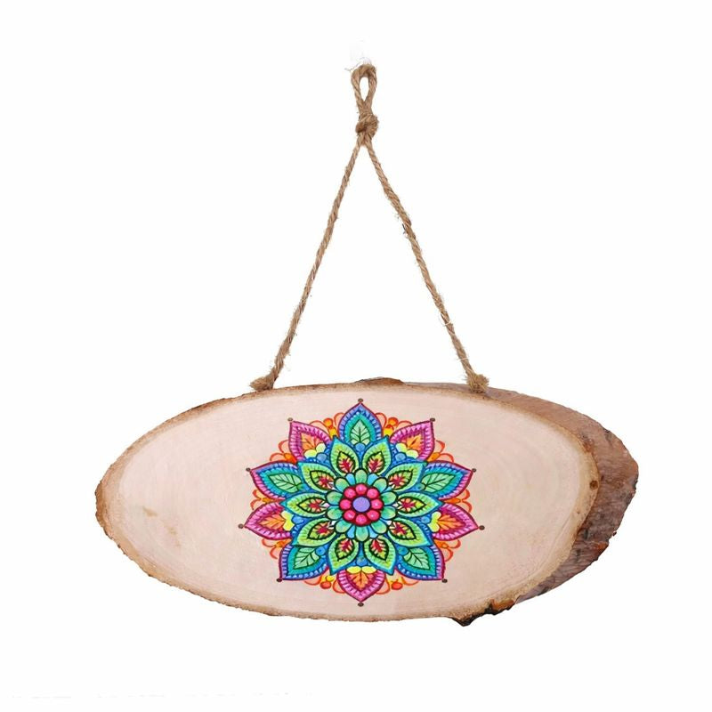 Wood - Oval Hanging Wood Slice