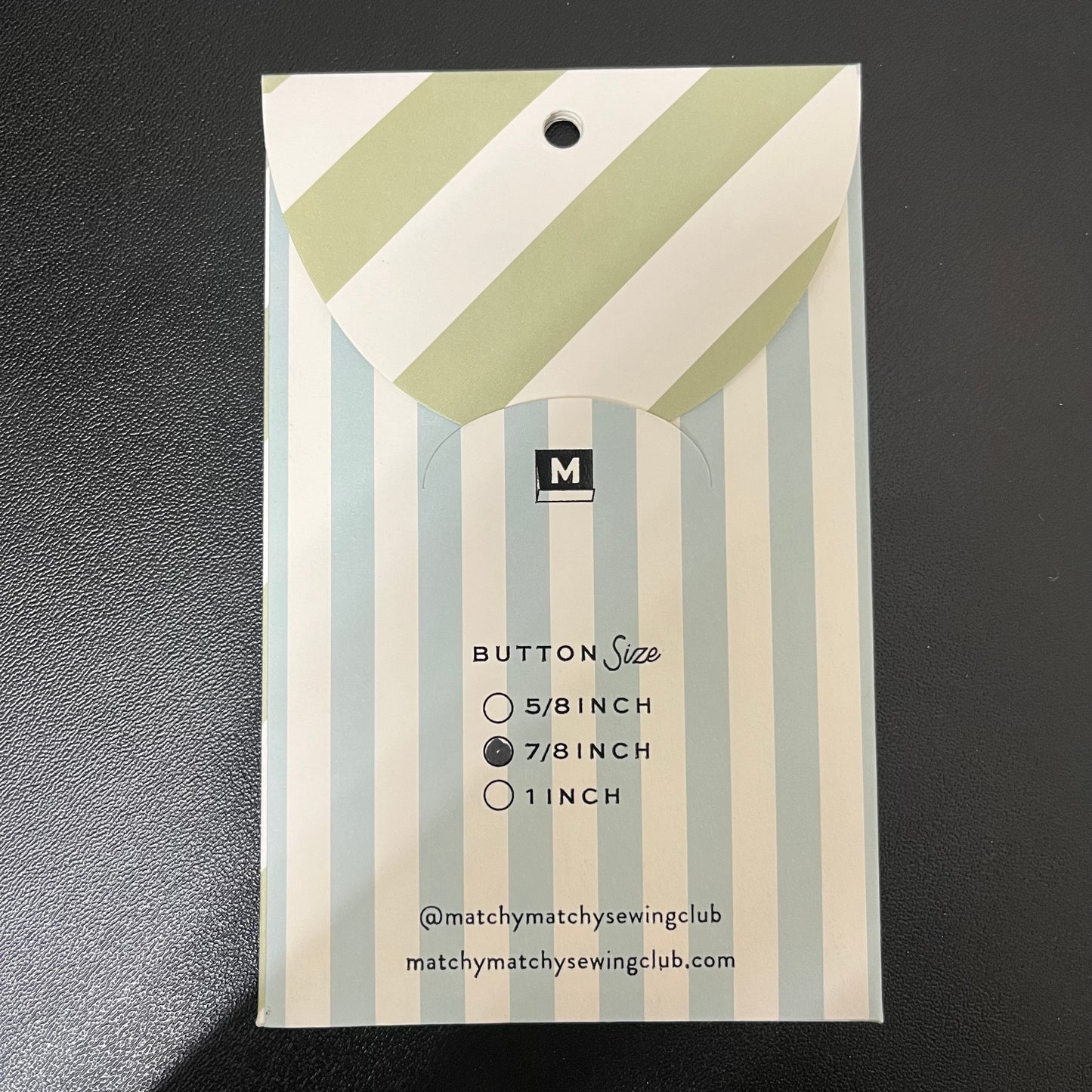 Buttons - Cream Puff Retro Set of 6