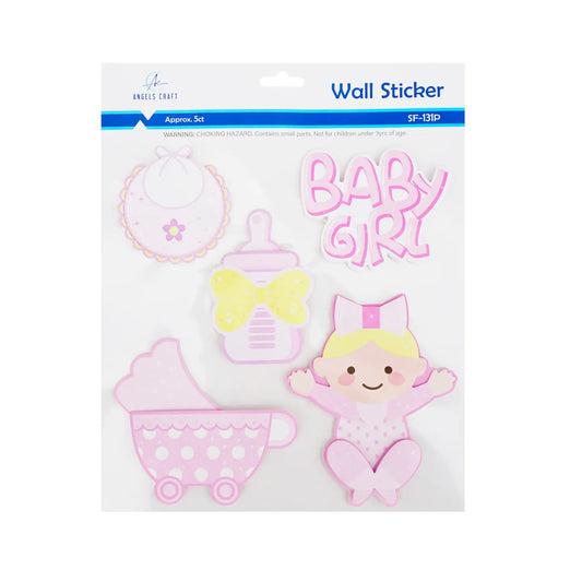 Stickers - 3D Fancy Sticker - Baby Girl