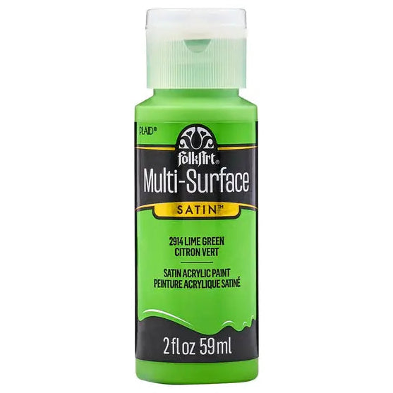 Paint - Acrylic - Satin Lime Green