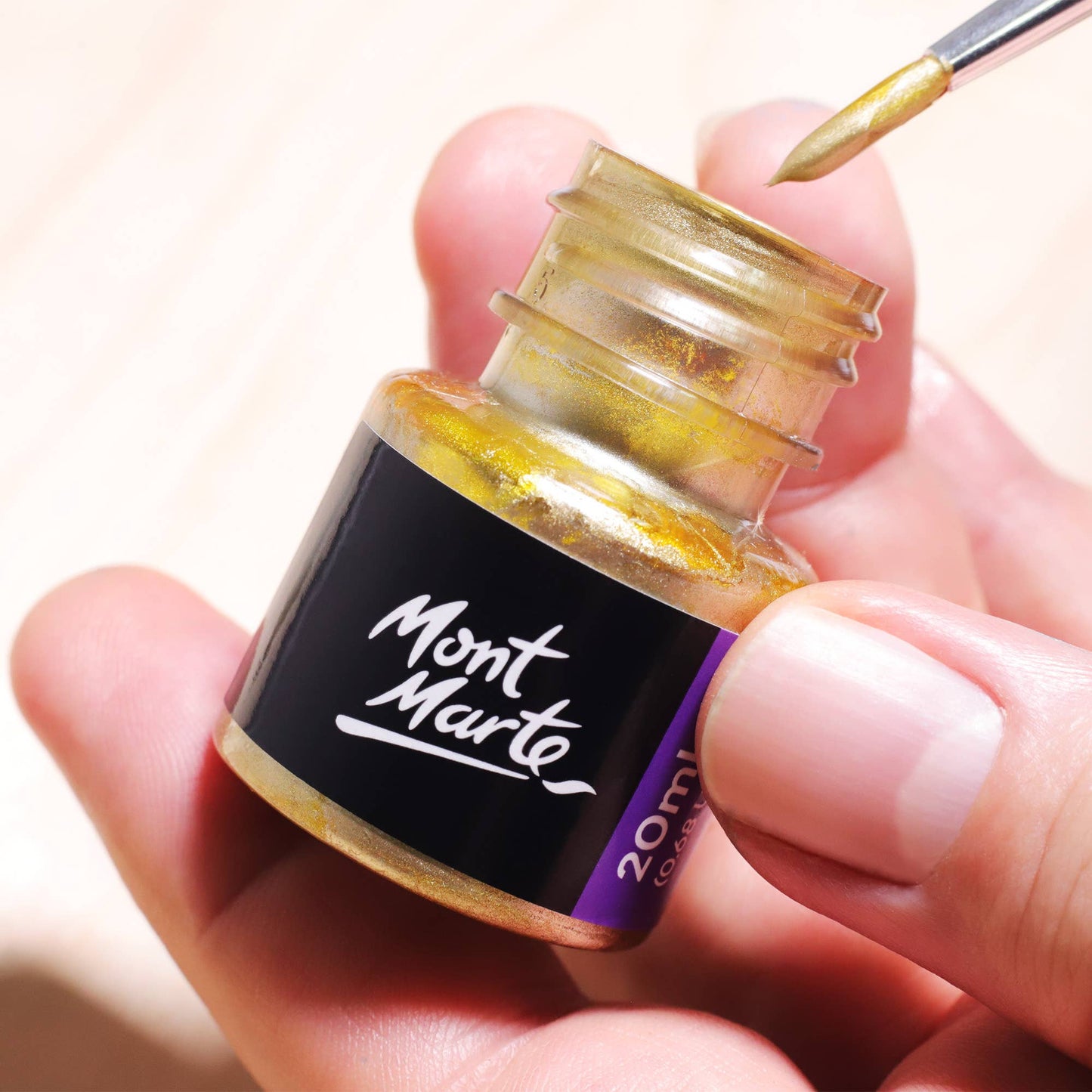 Paint - Gold Foil Paint Premium 20ml (0.68oz)