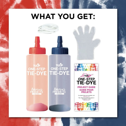 Tie Dye - One-Step Mini Tie-Dye Kit Patriot