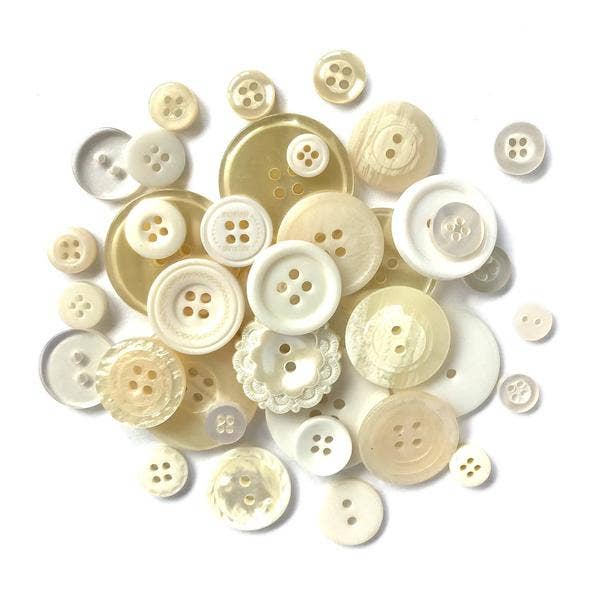 Buttons - Ivory/Pearl