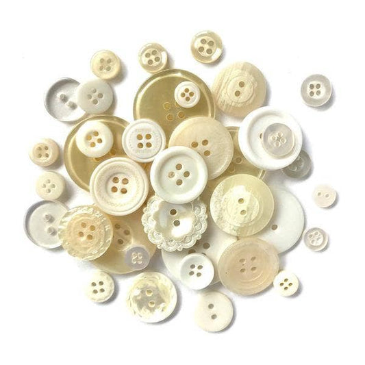 Buttons - Ivory/Pearl
