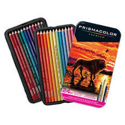 Colored Pencil - Prismacolor Colored Pencil 24pc Highlight Shadow Set