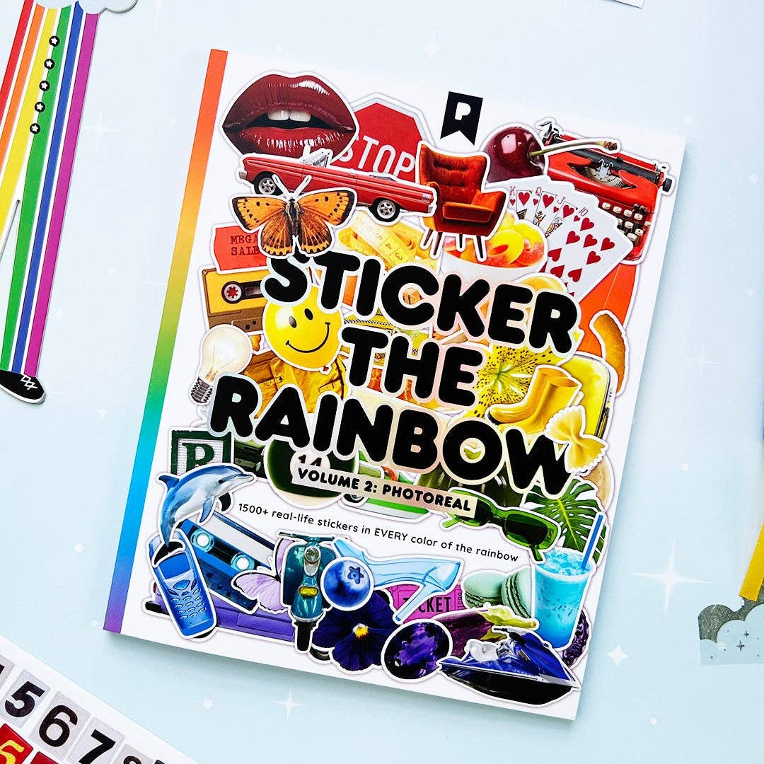 Stickers - Sticker the Rainbow Book Vol 2: In Real Life