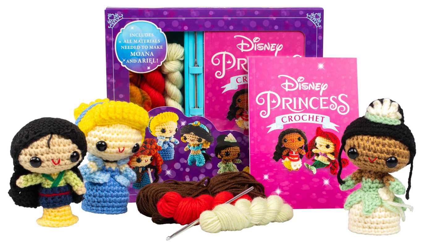 Book - Disney Princess Crochet by Editors of Thunder Bay Press: Kit - Paperback; 76 pages