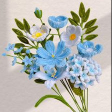 Pipe Cleaners - Light Blue 25ct