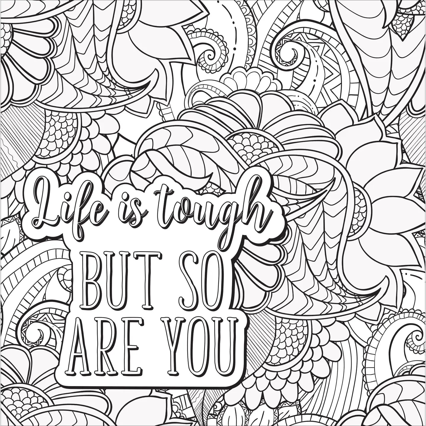 Coloring Book - Self Care Artist's Coloring Book