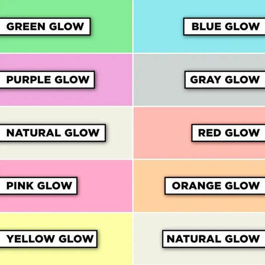 Paint - Puff Paint Glow, Multi-Surface Craft Paint, .75 Fl. oz. 10 Pack