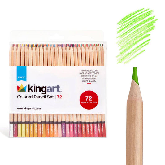 Colored Pencils - Set - Soft Core - 72 Colors