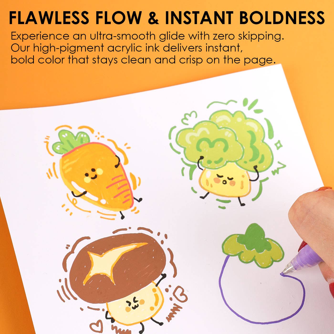 Markers - Bold & Bright Coloring Kit - Essential Color