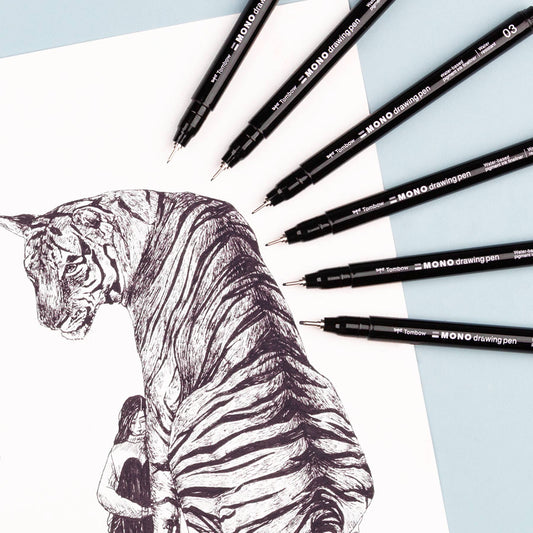 Pens - MONO Drawing Pens - Open Stock: 08