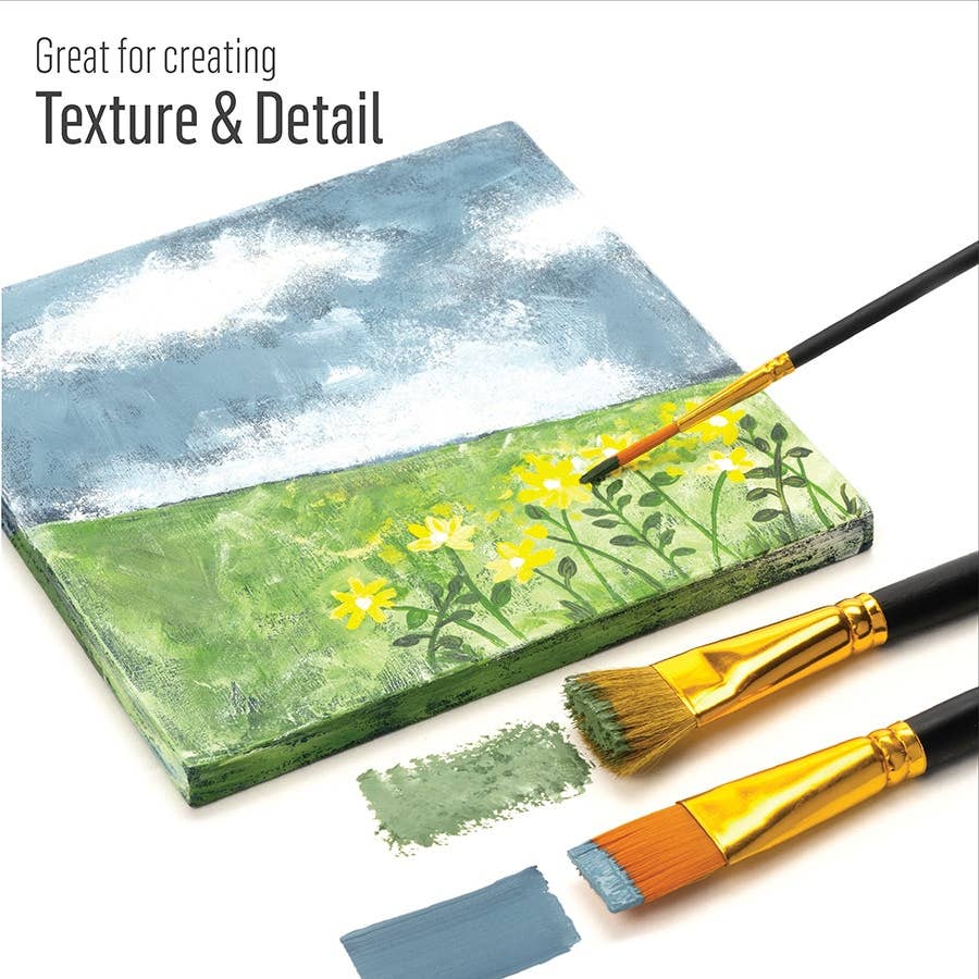 Paint Brush - Folkart ® Artist Variety Brush Set, 10-Piece