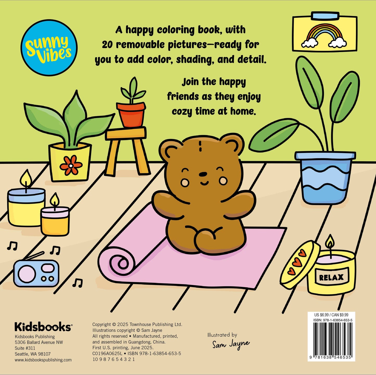 Coloring Book - Cozy & Calm