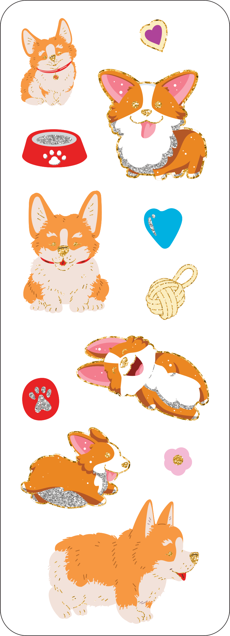 Stickers - Corgis