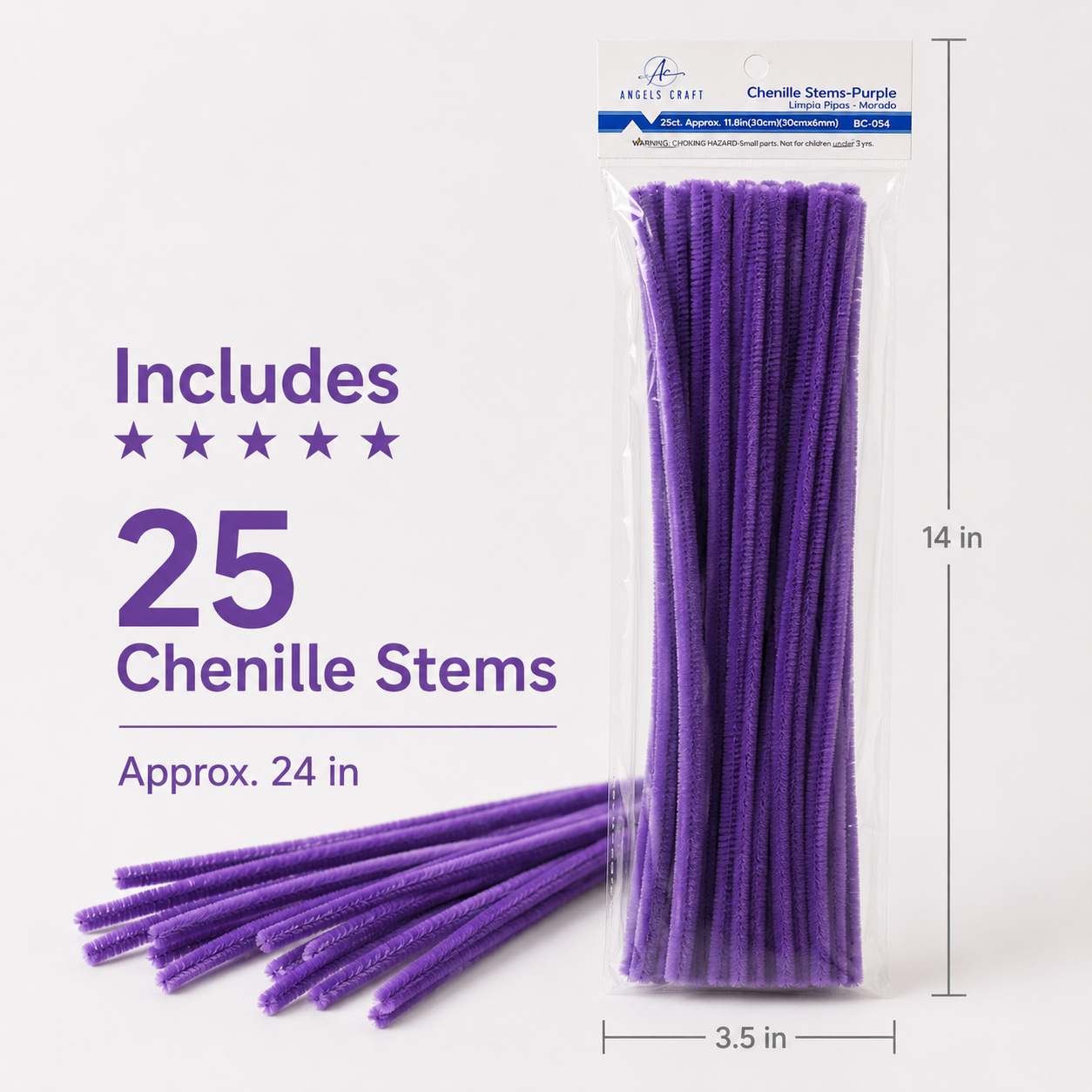 Pipe Cleaners - Metallic Green
