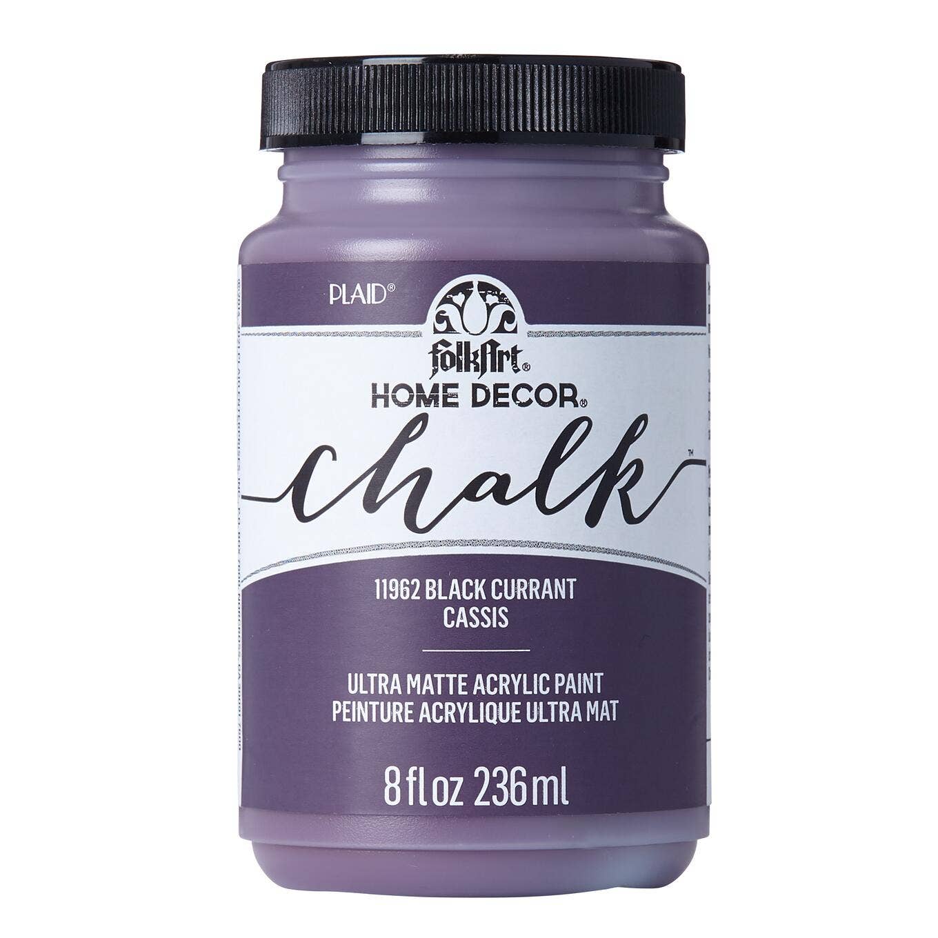 Paint - Chalk Paint - 8 oz Black Currant