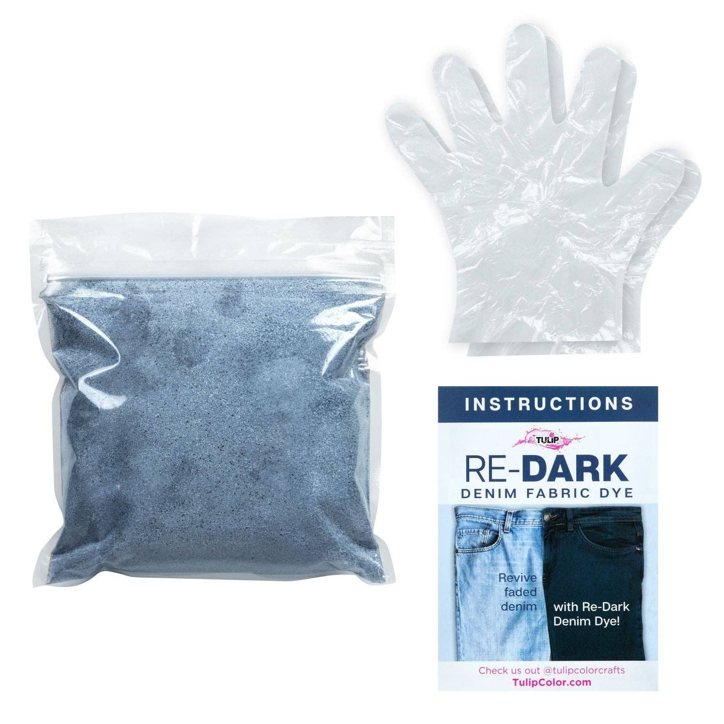 Dye Kit - Tulip Re-Dark Denim Fabric