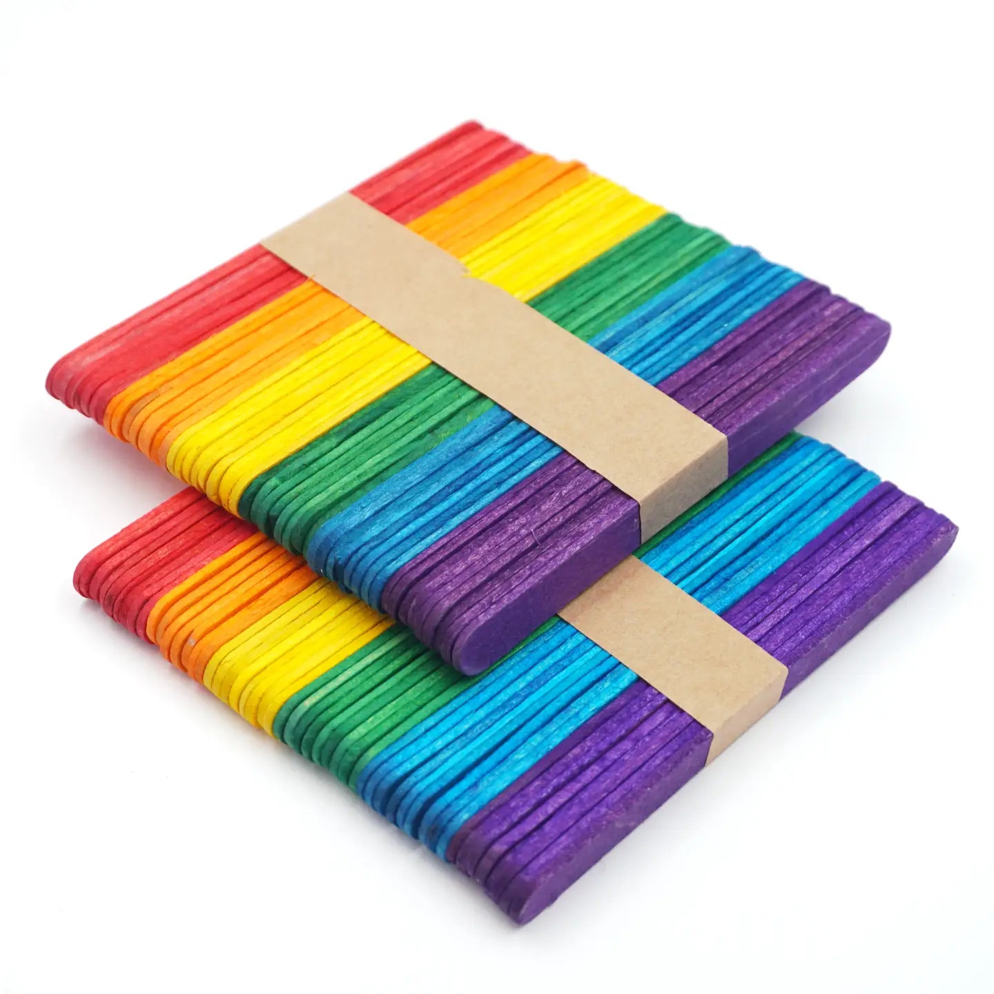 Craft Sticks - Rainbow 4.5in 100ct