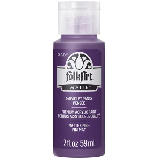 Paint - Acrylic - Matte Violet Pansy
