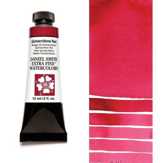 Paint - Daniel Smith Extra Fine Watercolor Paint 5ml Tube - Quinacridone Red