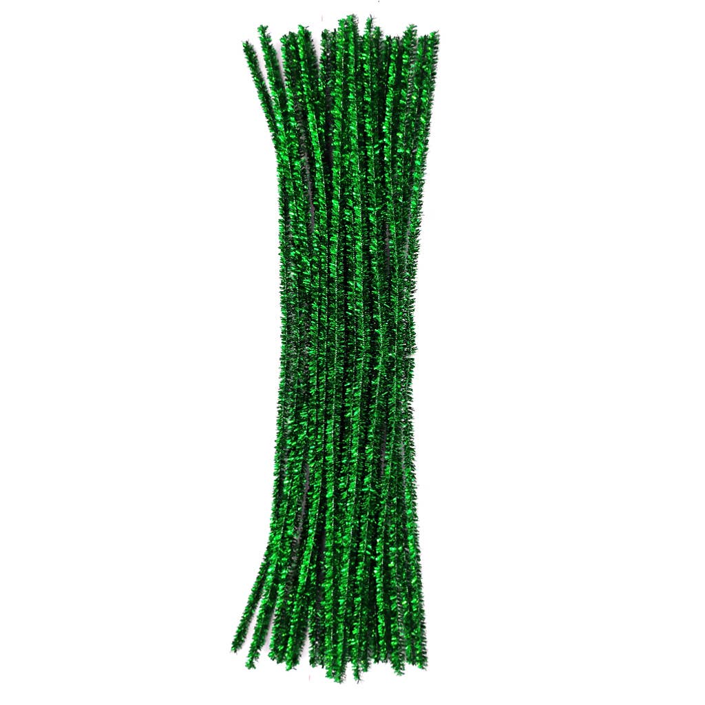 Pipe Cleaners - Metallic Green