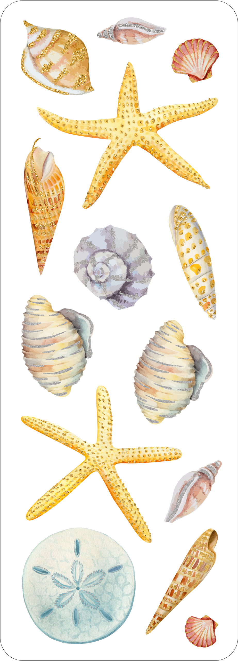 Stickers - Seashells