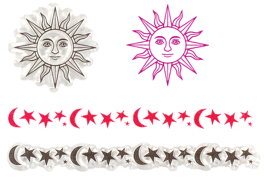 Stamps - Celestial Clear Silicone Stamp Set