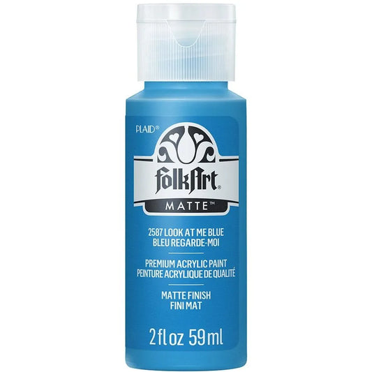 Paint - Acrylic - Matte Look At Me Blue