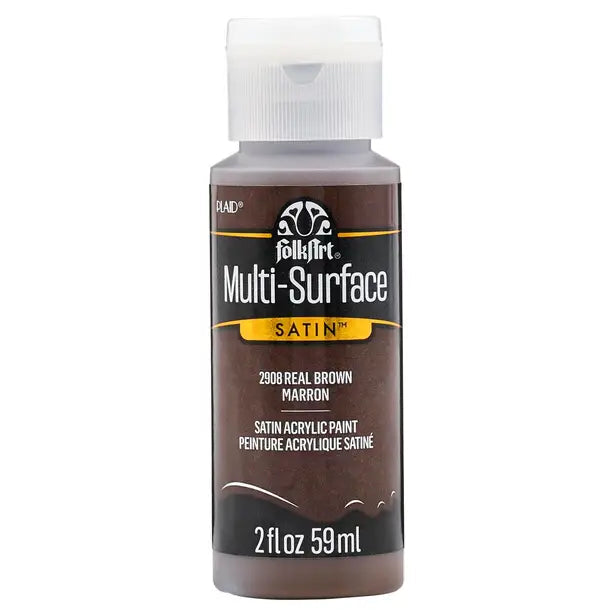 Paint - Acrylic - Satin Real Brown