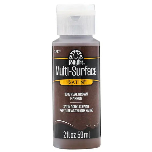 Paint - Acrylic - Satin Real Brown