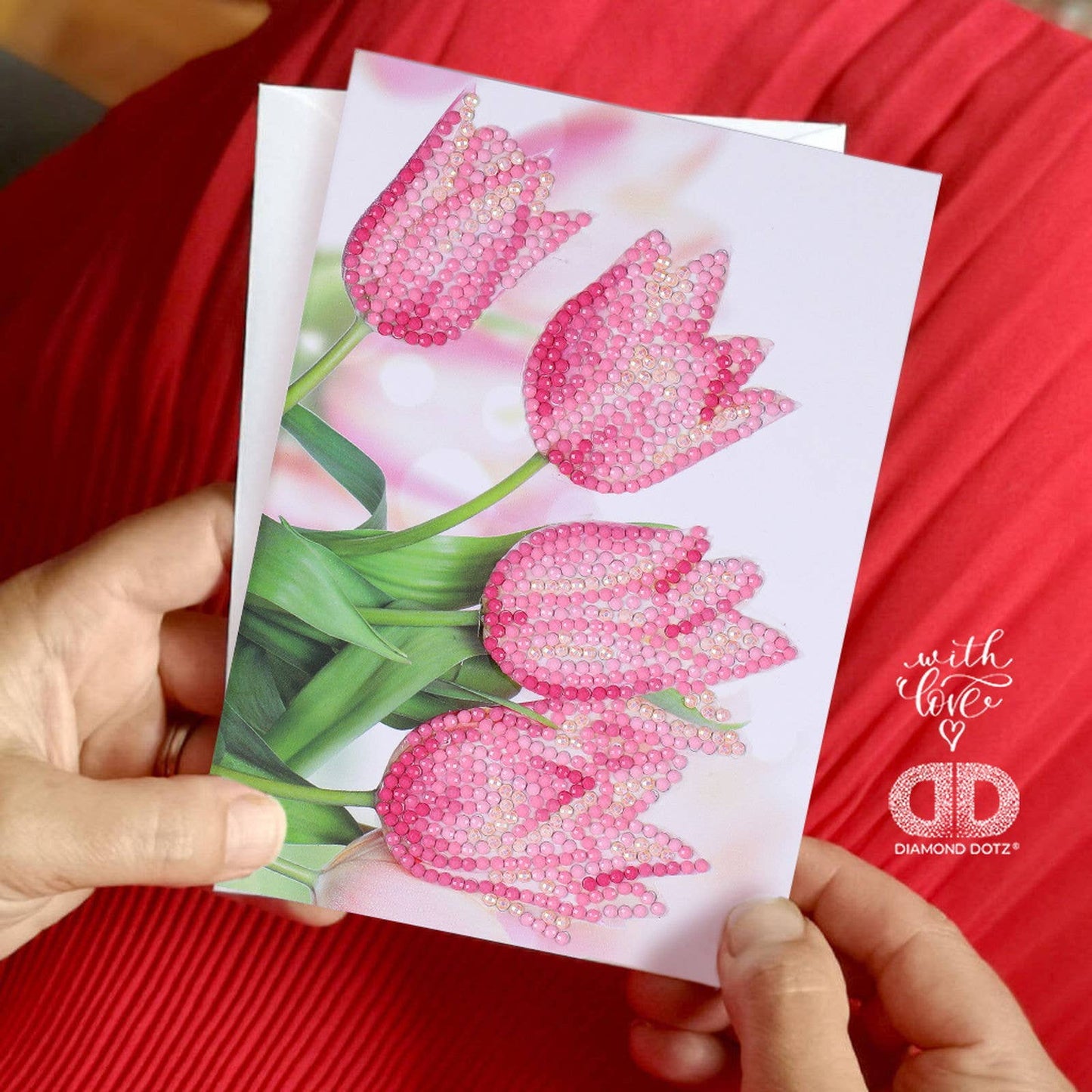 Card - Romantic Tulips