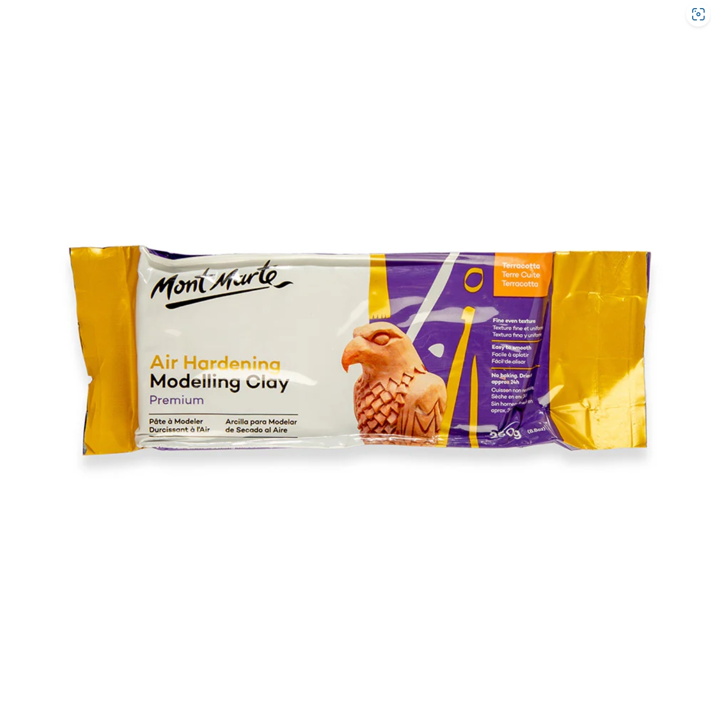 Clay - MM Air Hardening Modelling Clay 250g - Terracotta