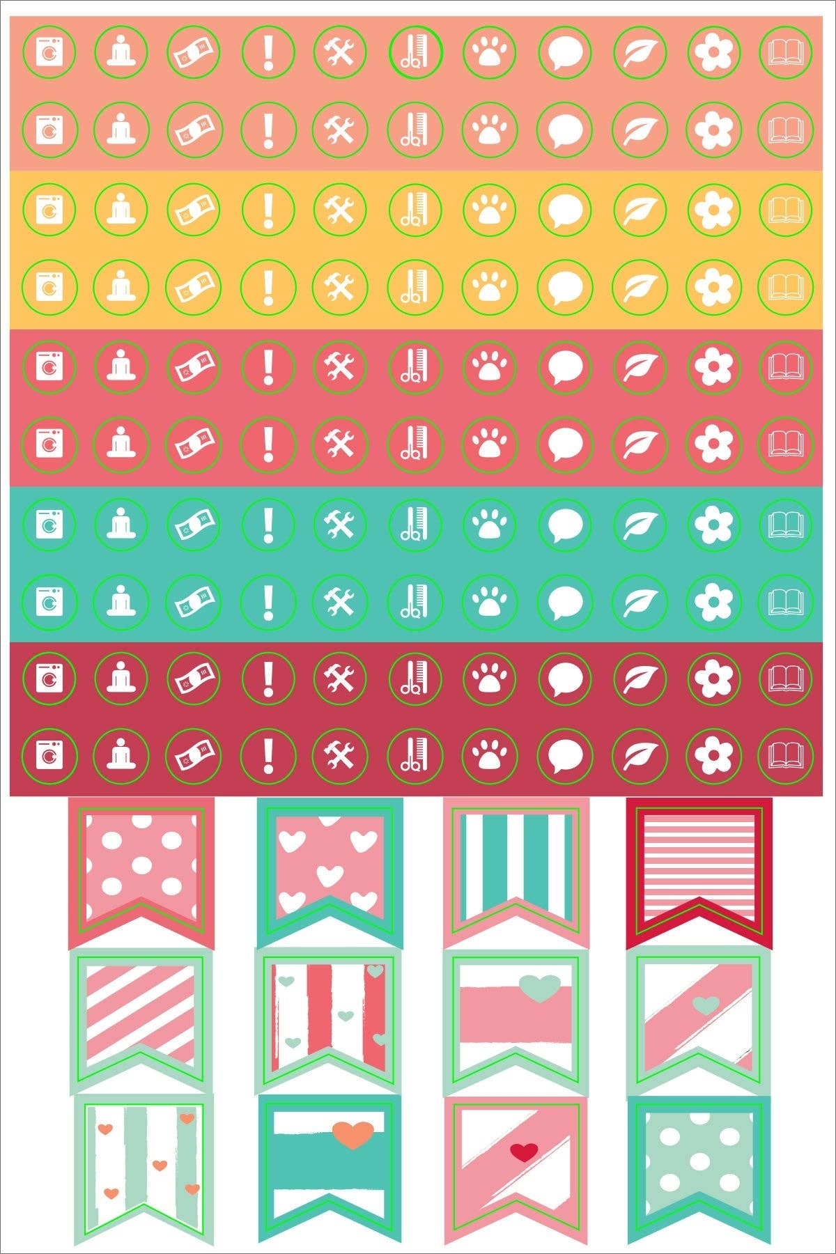 Stickers - Essentials Planner Mega Pack