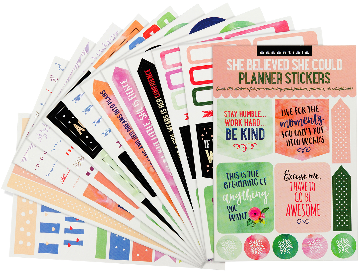 Stickers - Essentials She Believed She Could Planner