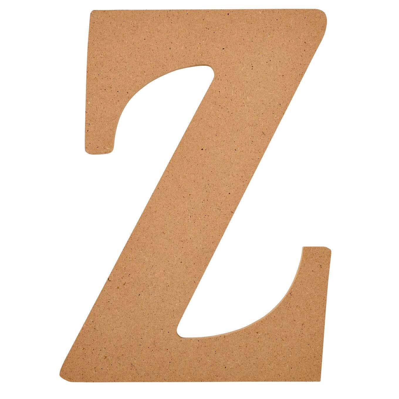 Wood - 8 inch MDF Letter - Z