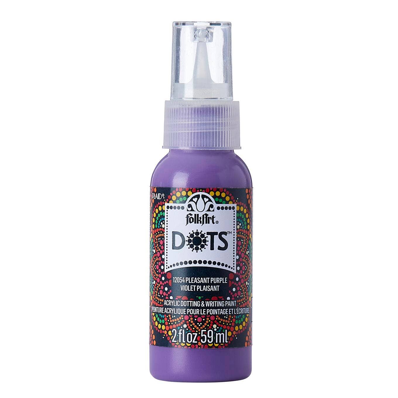 Paint - Acrylic - Satin Dots Pleasant Purple