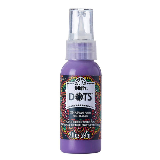 Paint - Acrylic - Satin Dots Pleasant Purple