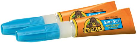 Glue - Gorilla Super Glue Twin Pack