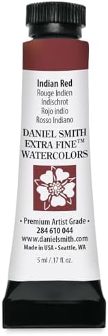 Paint - Daniel Smith Extra Fine Watercolor Paint 5ml Tube - Indian Red