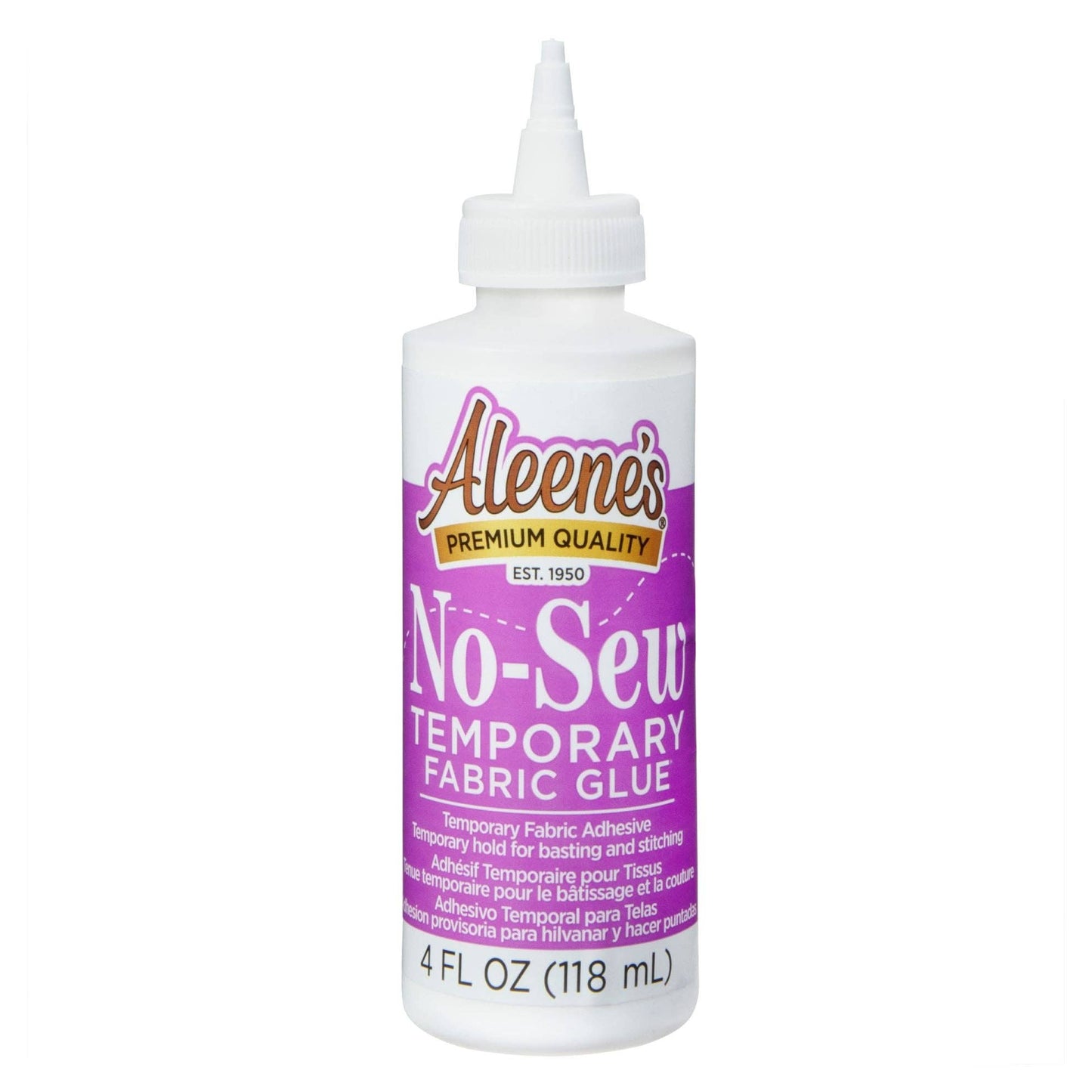 Adhesives - Aleene's No-Sew Temporary Fabric Glue 4 fl. oz.