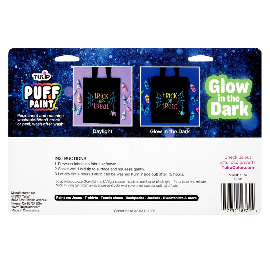Paint - Puff Paint Glow 10 Pack