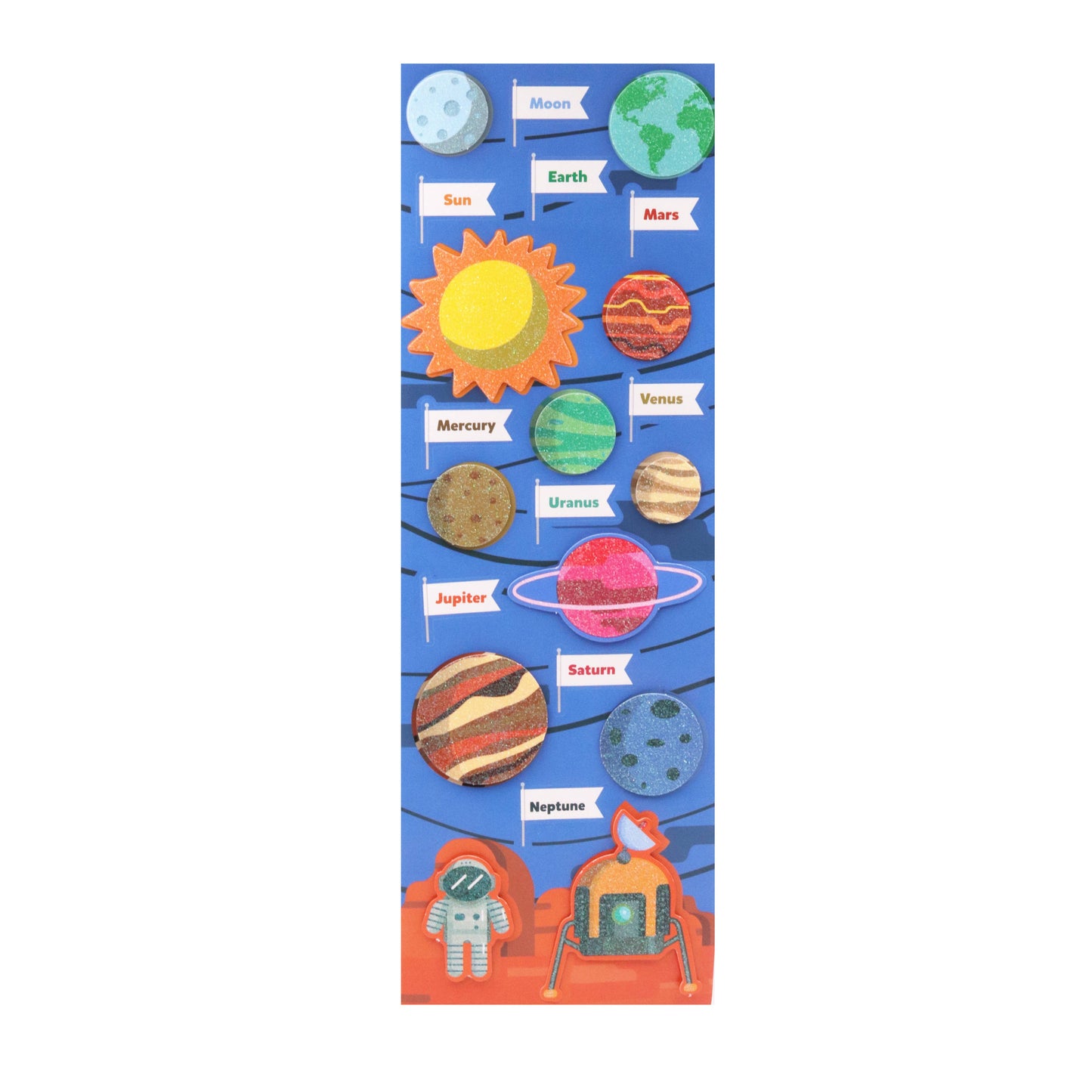 Stickers - Planets, 1 sheet