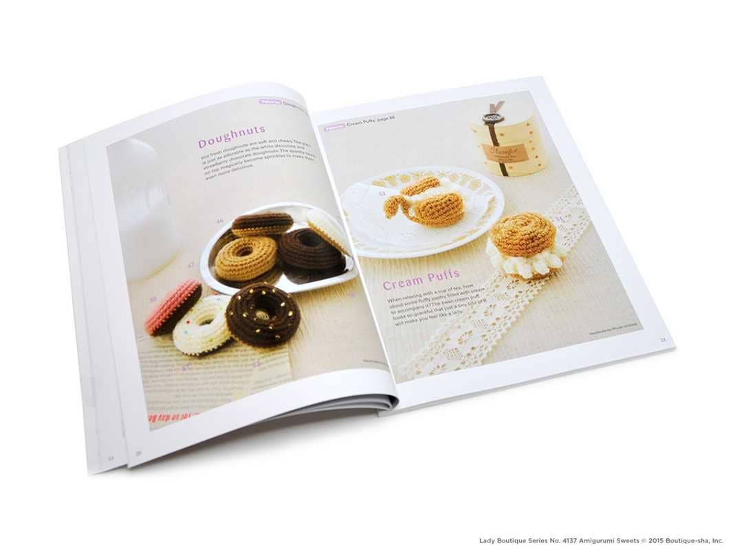 Book - Amigurumi Sweets by Miyuki Ichikawa: Paperback; 104 pages