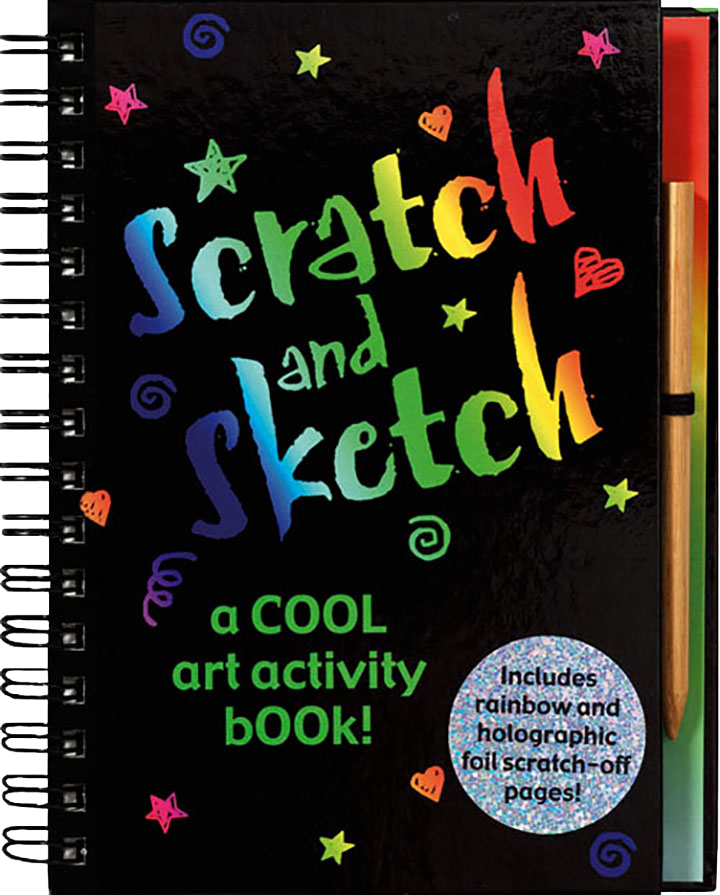 Scratch and Sketch - Creative Activity Book
