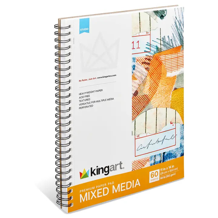 Mixed Media Sketchbook - 11” X 14” - 60 Sheets