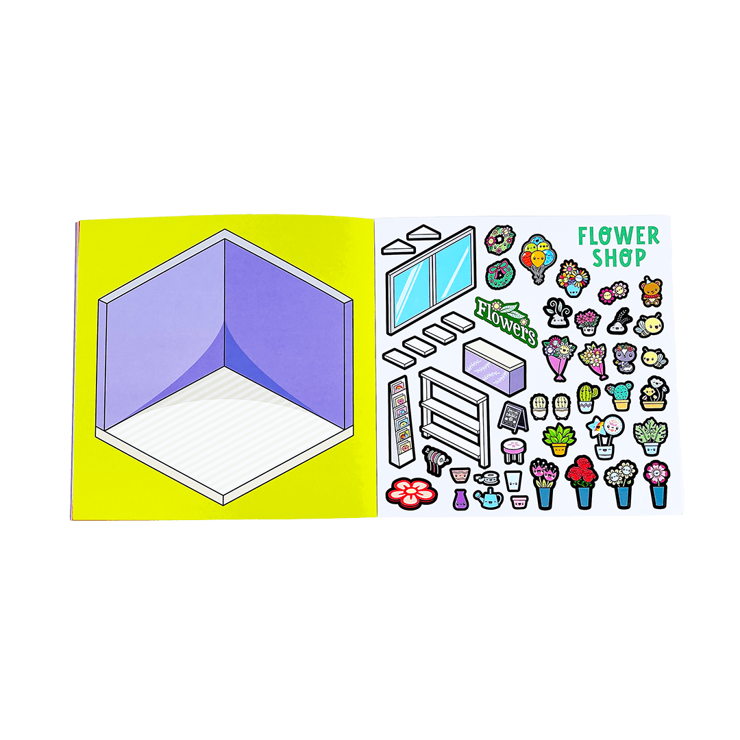 Stickers - Tinytown Sticker Book: Volume 1