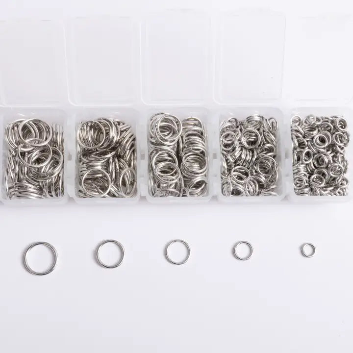 Jewelry - Silver Essential Jump Rings Kit, 700pcs
