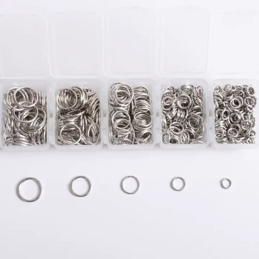 Jewelry - Silver Essential Jump Rings Kit, 700pcs